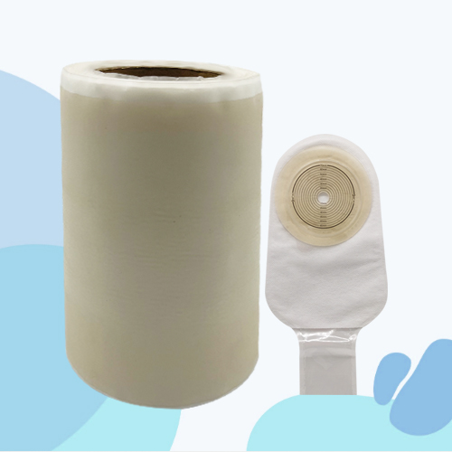 Hydrocolloid ostomy bag dressing